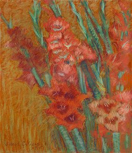 Sarah Choate Sears - Gladioli - P11e9 - Isabella Stewart Gardner Museum
