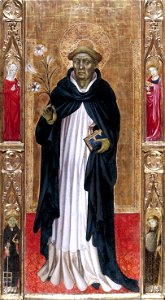 Santo Domingo de Guzmán y cuatro santos (Museo del Prado)