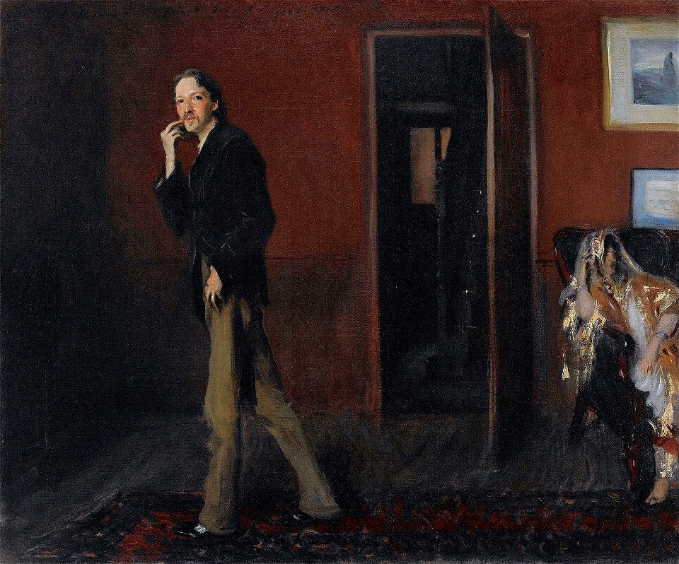 Sargent - Robert Louis Stevenson and His WifeFXD