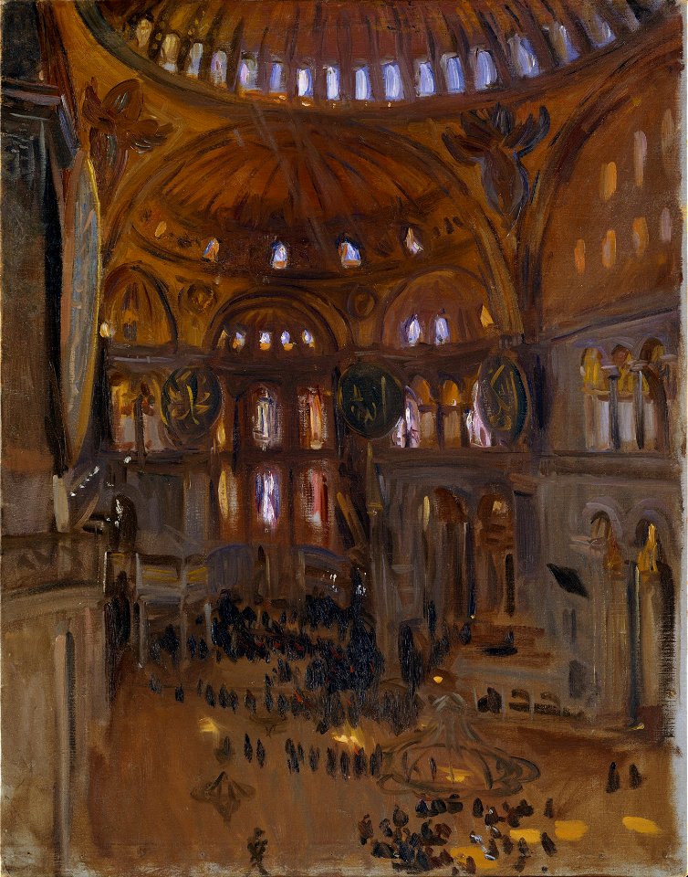 John Singer Sargent - Santa Sofia (1891)
