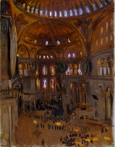 John Singer Sargent - Santa Sofia (1891)