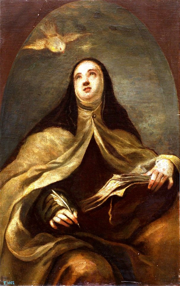 Santa Teresa de Jesús, atribuida a Francisco de Herrera el Mozo (Museo del Prado)