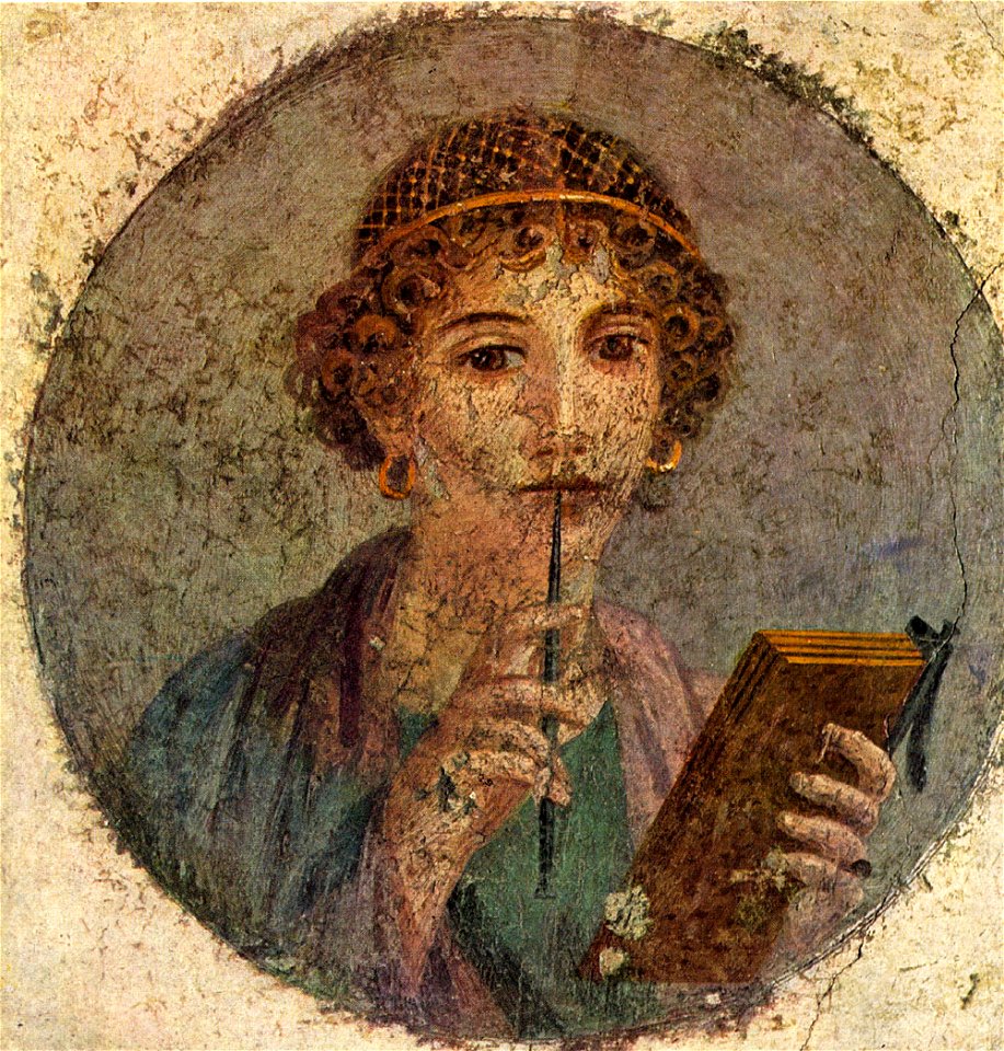 Sappho fresco