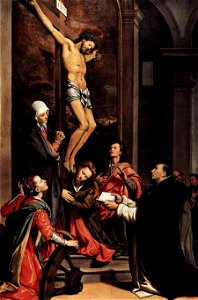 Santi di tito, visione di san tommaso d'aquino