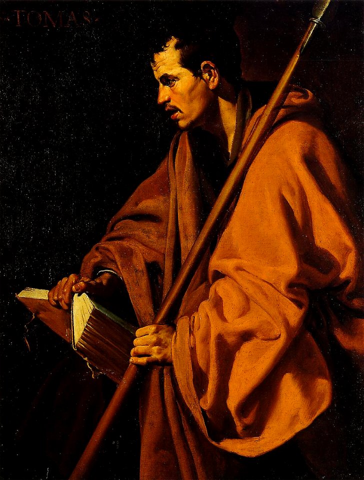 Santo Tomás, by Diego Velázquez