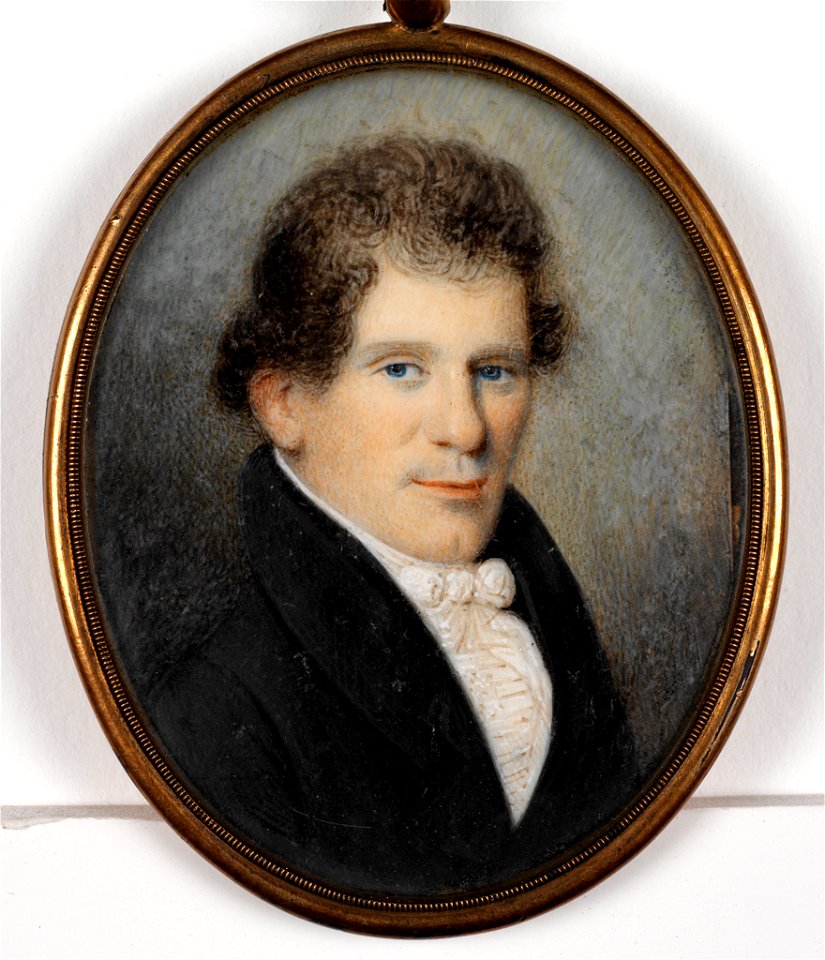 Sarah Goodridge - Portrait of James Sayville of Lexington, Kentucky - 18.091 - Rhode Island School of Design Museum