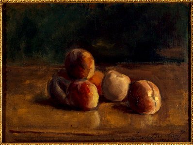 Sarah Bernhardt - Nature morte aux pêches - P2621 - Musée Carnavalet
