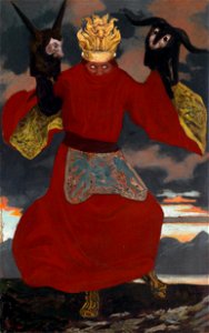 Sascha Alexander Schneider Der Schamane 1901