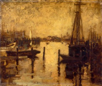 Sarah Wyman Whitman - Gloucester Harbor - 04.1717 - Museum of Fine Arts