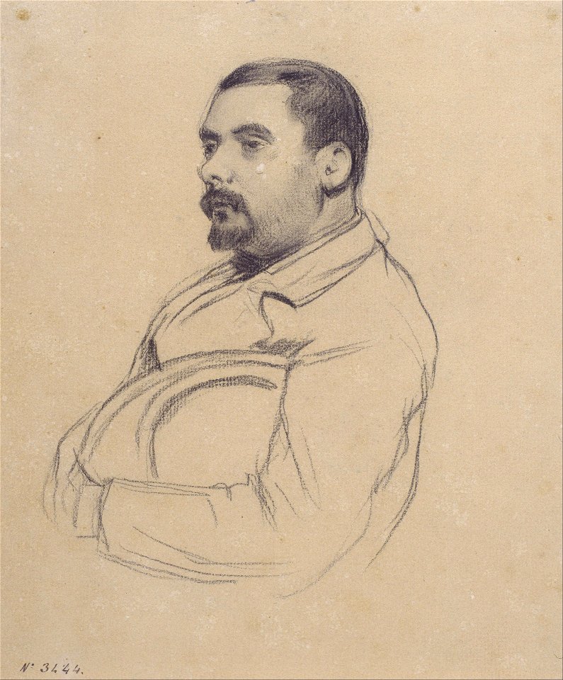 Santiago Rusiñol - Portrait of a Man - Google Art Project (598328)