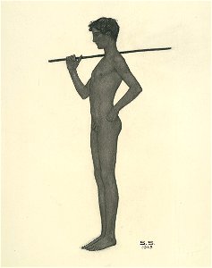 Sascha Schneider Gymnast 1913