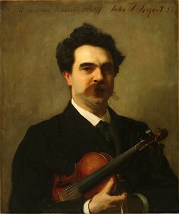 John Singer Sargent - Johannes Wolff (1897)