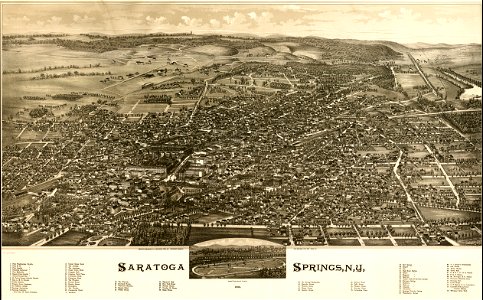 Saratoga Springs, N.Y. 1888. LOC 75694893