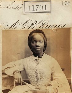 Sara Forbes Bonetta (15 September 1862)