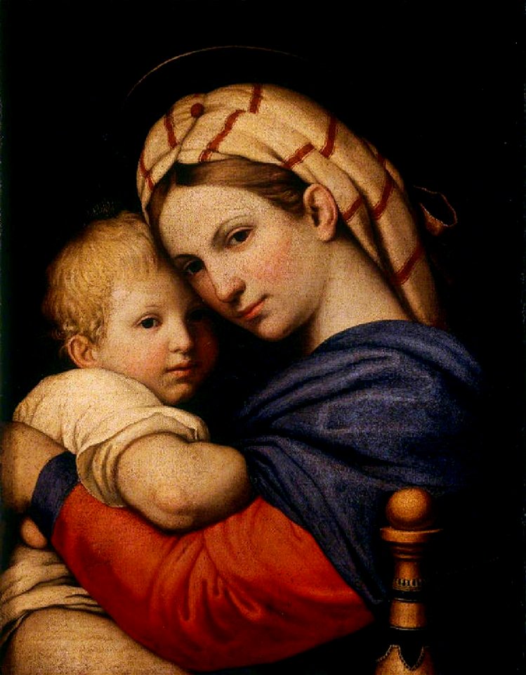 Sassoferrato (1609-1685) - The Madonna and Child, 'Madonna della sedia' (after Raphael) - 872080 - National Trust
