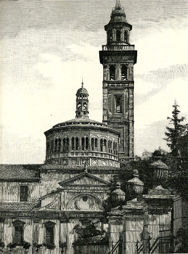 Saronno cupola e campanile del Santuario