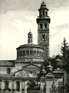 Saronno cupola e campanile del Santuario