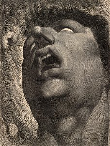 Satan Engraving by William Blake after a drawing by Henry Fuseli