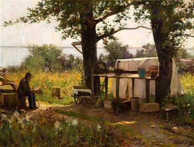 Duxbury Clam Digger, Massachusetts by Daniel Santry