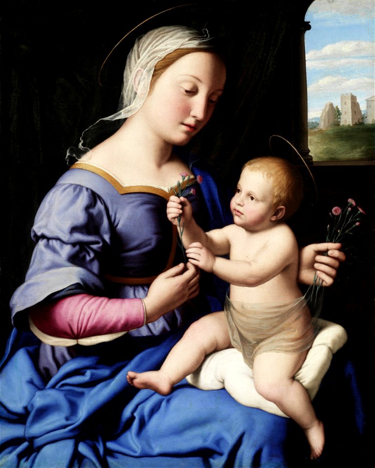 Sassoferrato - Madonna and Child - 89.25 - Detroit Institute of Arts