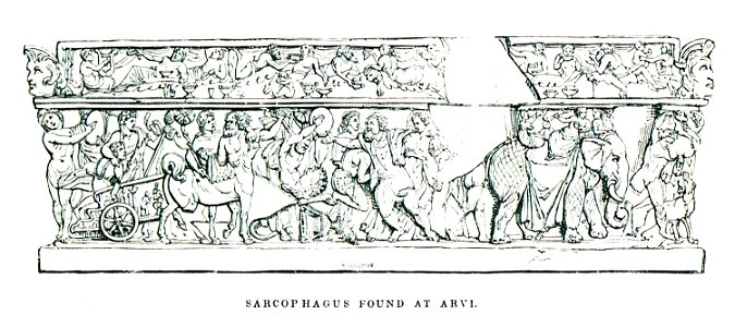 Sarcophagus found at Arvi - Pashley Robert - 1837