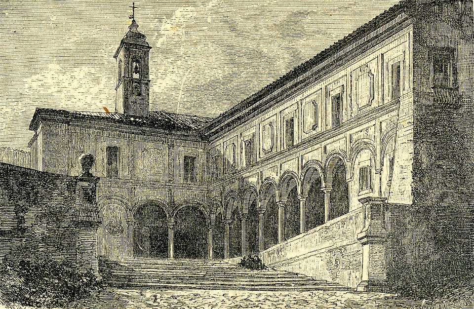 Sant’Onofrio a Roma, dove il 25 aprile 1595 morì Torquato Tasso