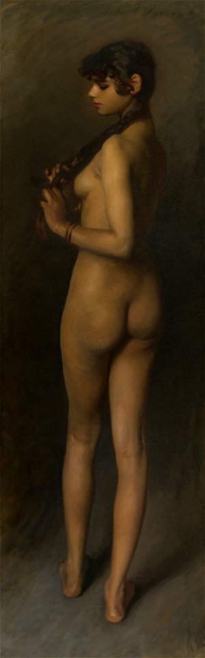 Sargent - Life Study (Study of an Egyptian Girl)
