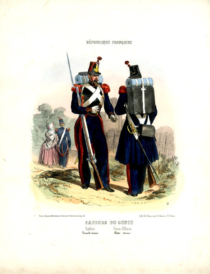Sapeurs du génie (BM 1925,0409.36)