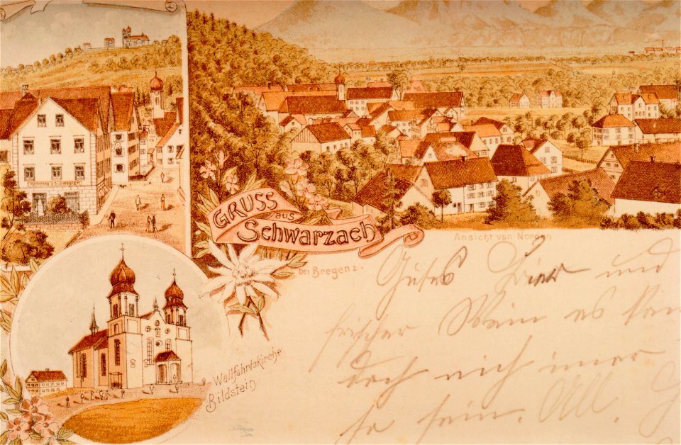 Schwarzach - Bildstein 1898