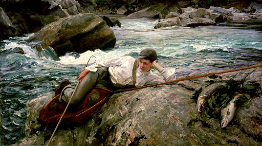 John Singer Sargent - On his Holidays, Norway