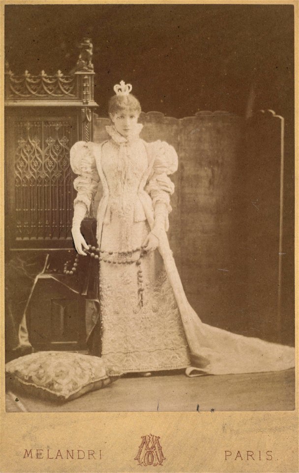 Sarah Bernhardt Mélandri 1872