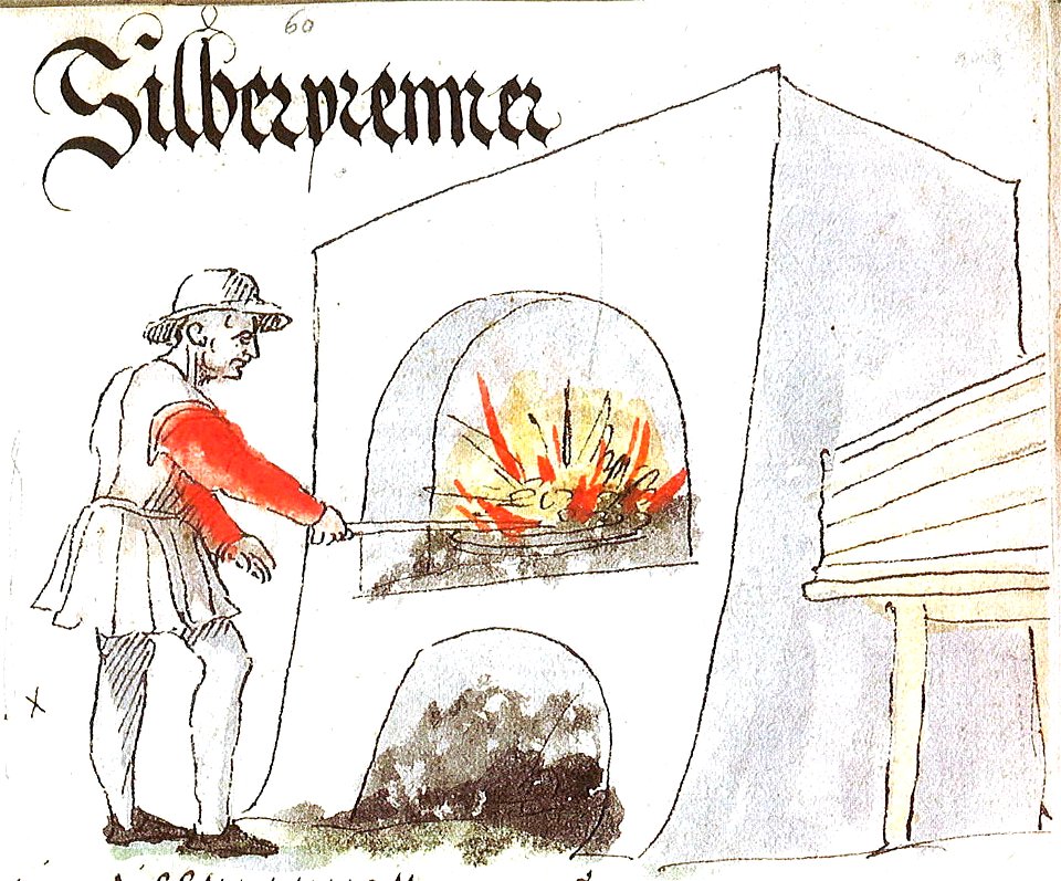 Schwazer Bergbuch Abbildung 078 - Silberprenner
