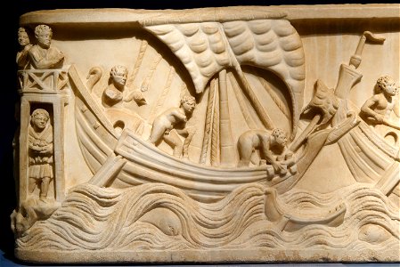 Sarcophagus with nautical scene Ny Carlsberg Glyptotek IN1299 n2