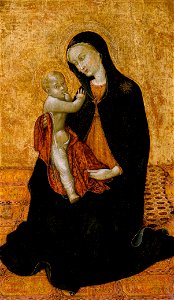 Sasetta. Madonna del'Humilita 1440s Coll.Vittorio Cini, Venice