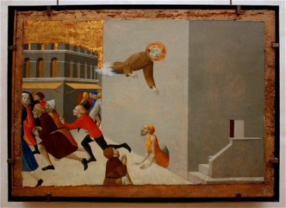Sassetta - The blessed Ranieri frees the poors from a jail Florence - Louvre