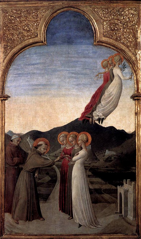 Sassetta - Marriage of St Francis to Lady Poverty - WGA20863