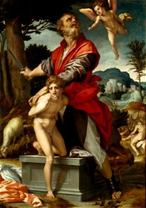 Andrea del Sarto - Il sacrificio di Isacco (Prado)