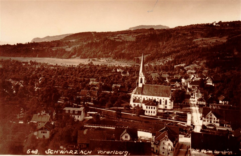 Schwarzach - Bildstein 1923