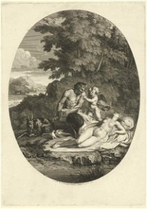 Sater besluipt de slapende Venus