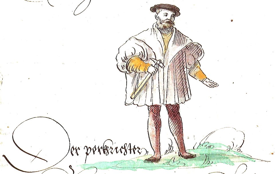 Schwazer Bergbuch Abbildung 069 - Der perkhrichter