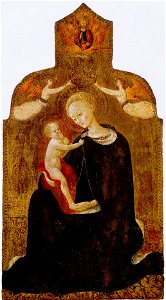 Sasetta. Madonna and Child with angels 1432-36 Berlin, Staatlische museen