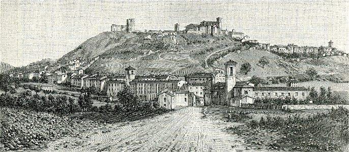 Sassoferrato Veduta del paese