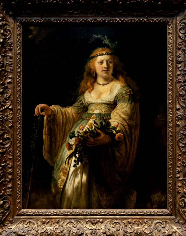 Saskia van Uylenburgh in Arcadian Costume