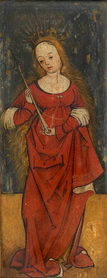 Schwäbisch, um 1500 - Heiliger Abt und Heiliger Onuphrius - 1703 - Staatliche Kunsthalle Karlsruhe