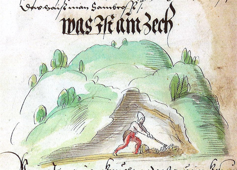 Schwazer Bergbuch Abbildung 024 - Was ist ain zech