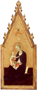 Sassetta Madonna of Humility. Free illustration for personal and commercial use.