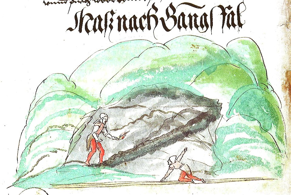 Schwazer Bergbuch Abbildung 040 - Maß nach Gangsfal