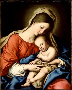 Sassoferrato (Giovanni Battista Salvi) - Virgin and Child - 1991.693 - Museum of Fine Arts
