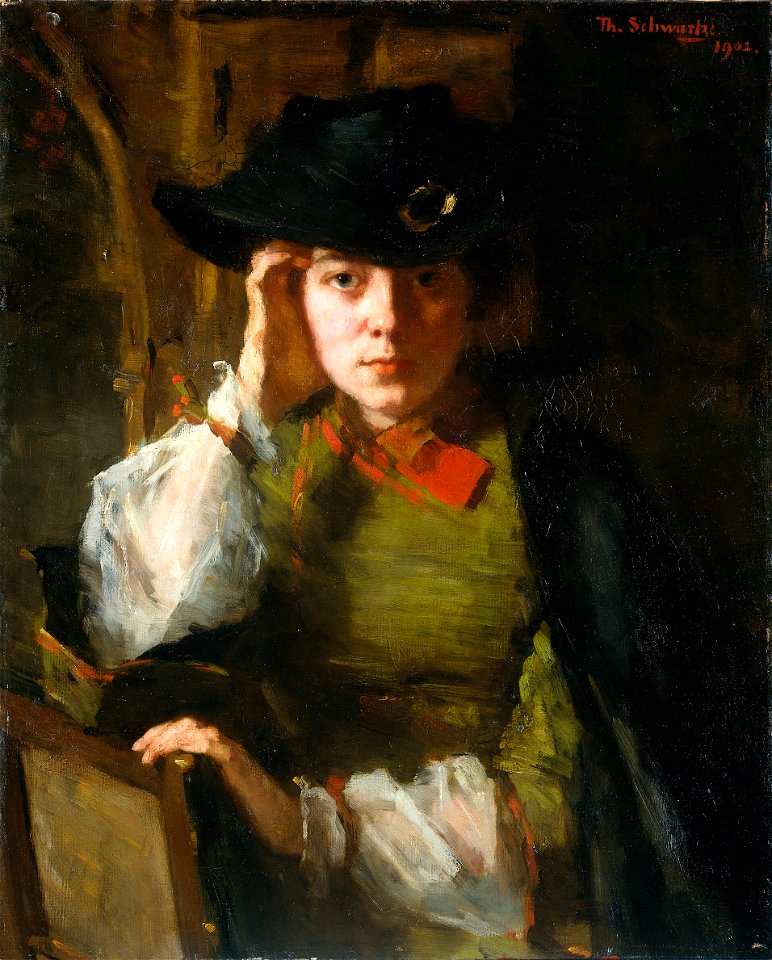 Schwartze, Portrait of Lizzy Ansingh