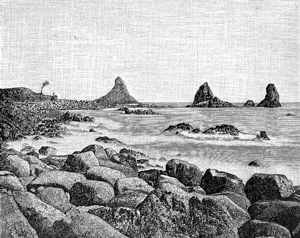 Scogli dei ciclopi (xilografia)